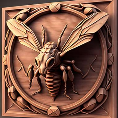 3D model Polistes (STL)